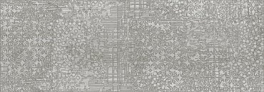 Керамическая плитка Trevi Decor Grey Ornato 25.1x70.9 587672002 купить в интернет магазине Artisan.ru