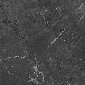 KM6060G0331R Тубкаль чёрный матовый обрезной 60x60x0,9 керамогранит купить в интернет магазине Artisan.ru