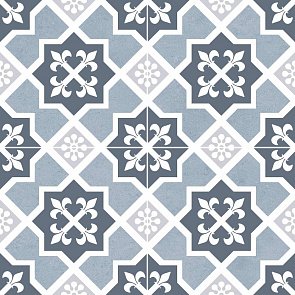 Керамическая плитка Origin Lester Blue 45X45 купить в интернет магазине Artisan.ru