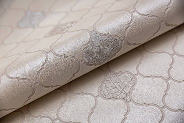 Обои виниловые Арабески мотив, бежевый купить в интернет магазине Artisan.ru