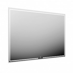 MIO.mi.120/WHT Зеркало Mio/Мио прямоугольное с диммером 120, белое купить в интернет магазине Artisan.ru