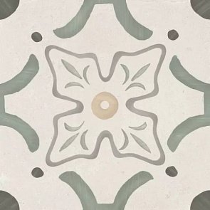 Керамогранит Sirocco Green Flower 22.3x22.3 купить в интернет магазине Artisan.ru