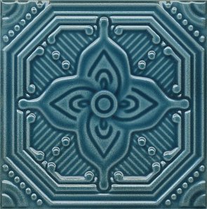 Керамическая плитка Салинас синий 15x15 SSA002 купить в интернет магазине Artisan.ru