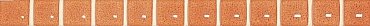 Fancy Orange Tess. Listello купить в интернет магазине Artisan.ru