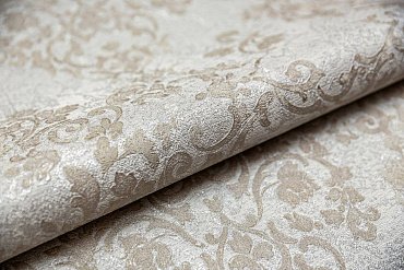 Обои виниловые Флора мотив, серый, бежевый купить в интернет магазине Artisan.ru