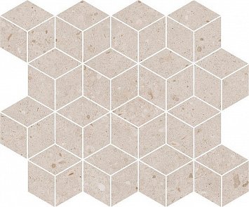 T017/14054 Риккарди мозаичный бежевый матовый 45x37,5x1 керам.декор купить в интернет магазине Artisan.ru