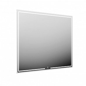 MIO.mi.100/WHT Зеркало Mio/Мио прямоугольное с диммером 100, белое купить в интернет магазине Artisan.ru