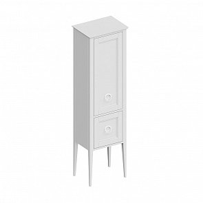 PL.C.175/WHT Пенал Plaza Classic/Плаза Классик напольный 175, белый матовый купить в интернет магазине Artisan.ru