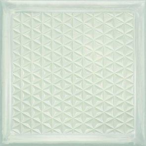 Керамическая плитка Glass White Brick Brillo 20x20 4-107-5 купить в интернет магазине Artisan.ru