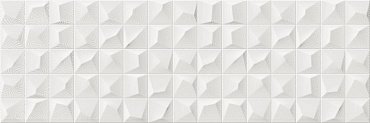 Керамическая плитка Cromatica Kleber White Brillo 25x75 купить в интернет магазине Artisan.ru