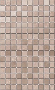 Керамическая плитка Гран Пале беж мозаичный 25x40 MM6360 купить в интернет магазине Artisan.ru