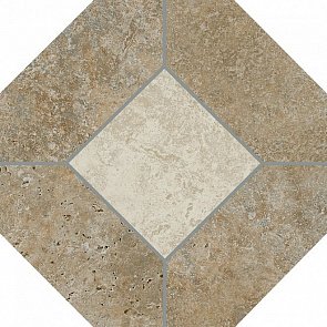 Керамогранит Брюссель бежевый темный матовый 24x24 SG244400N купить в интернет магазине Artisan.ru