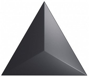 Керамическая плитка Traingle Level Black Matt 15x17 218242 купить в интернет магазине Artisan.ru