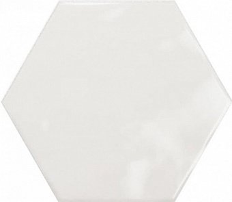 Керамическая Керамическая плитка Geometry Hex White Glossy 15X17,3 купить в интернет магазине Artisan.ru