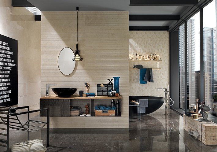 Beige Experience Wall Impronta – Керамогранит и плитка в каталоге Артисан